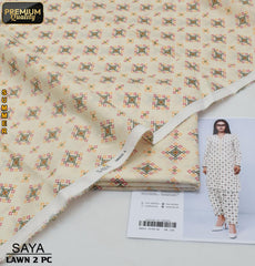 Saya Lawn 2-Piece Digital Print Unstiched