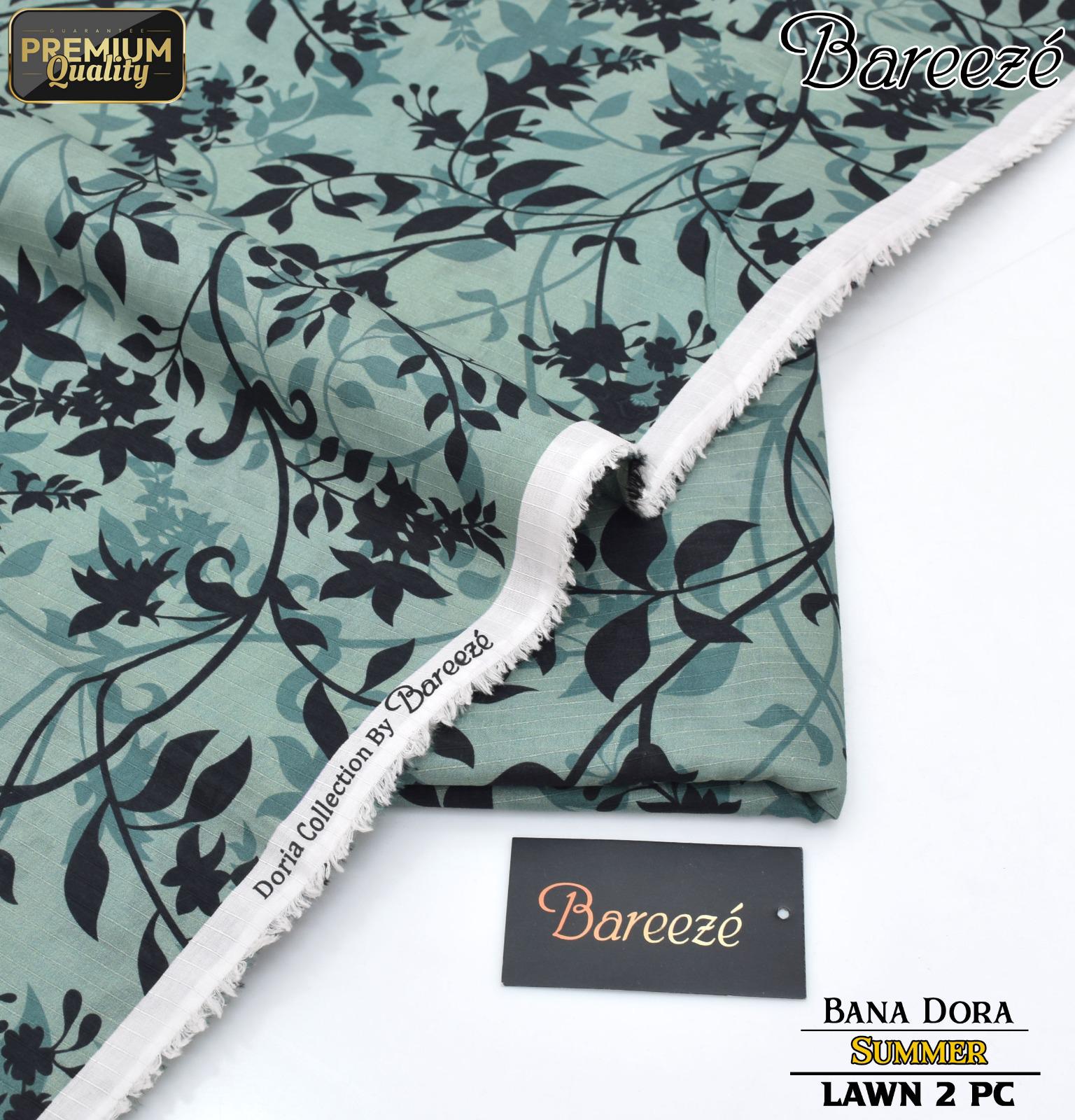 Bareeze Bana Dora Lawn Digital Printed 2-Piece Unstiched