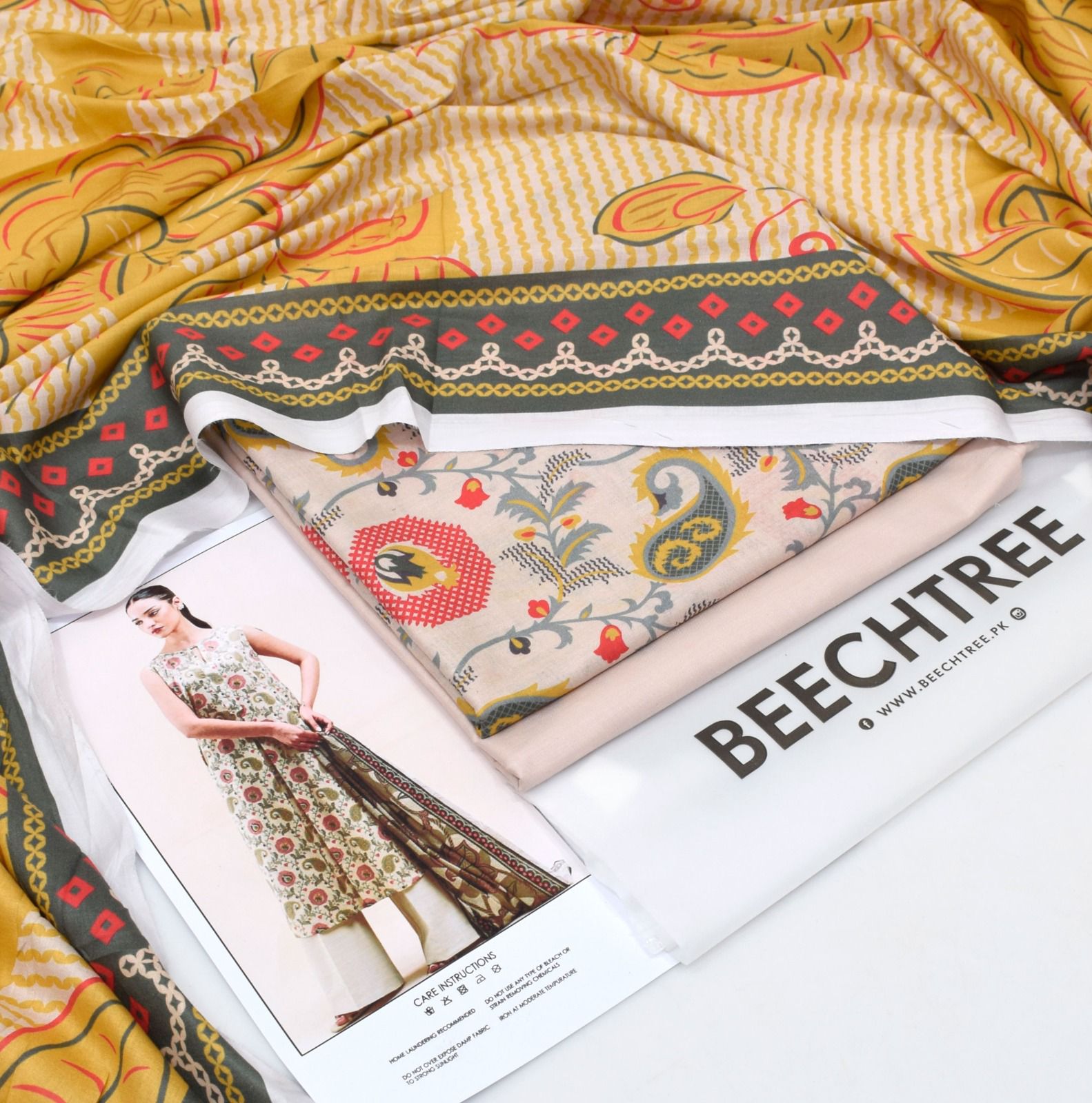 Beechtree Lawn 3-Piece Unstiched
