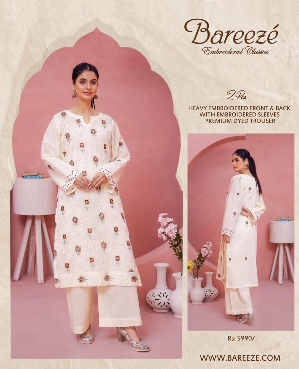 Bareeze Embroidered 2-Piece Unstiched