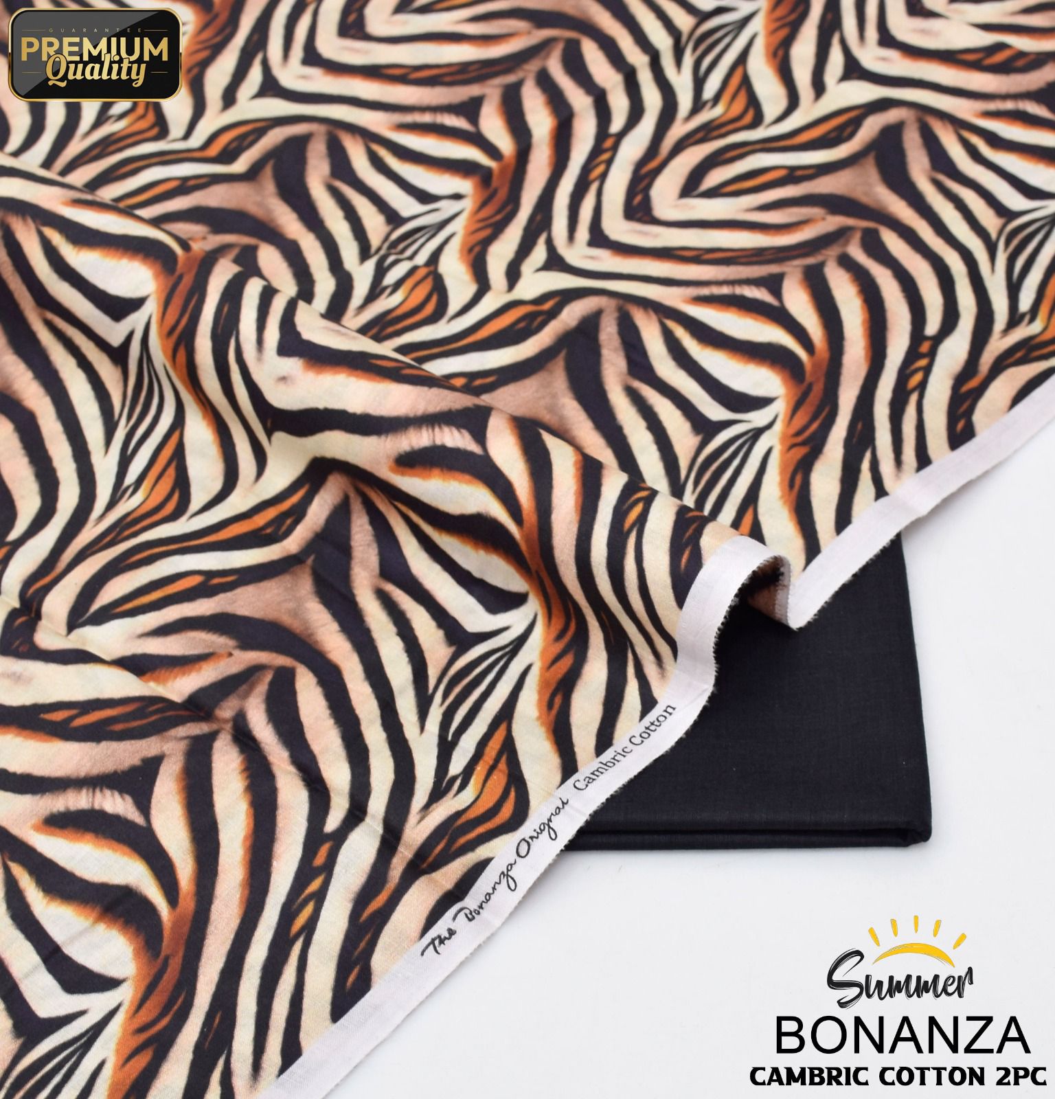 Bonanza Cambric 2-Piece Mid Season Un-Stiched