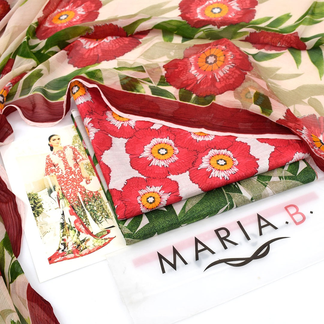Maria.B Lawn 3-Piece Unstiched