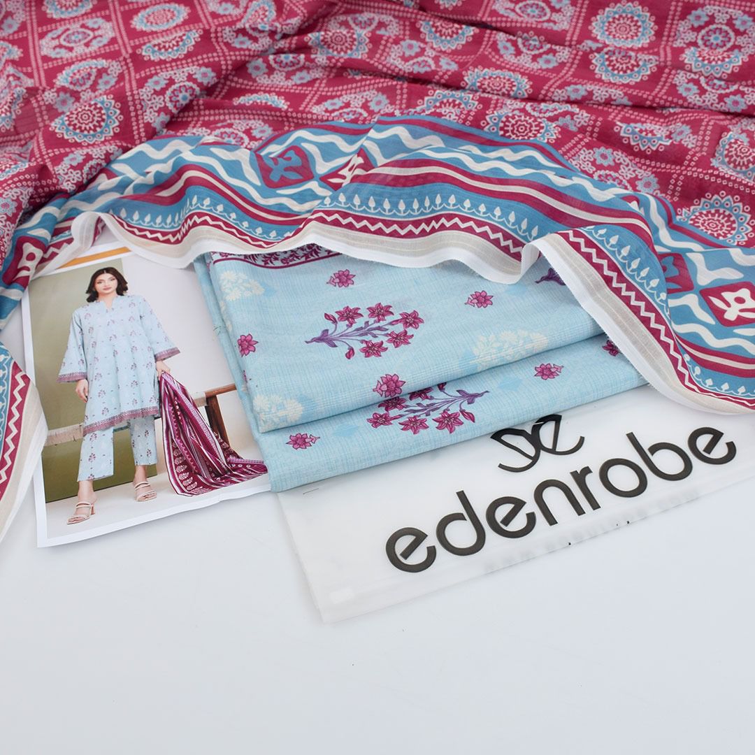 Edenrobe Tana Dora Lawn 3-Piece Unstiched