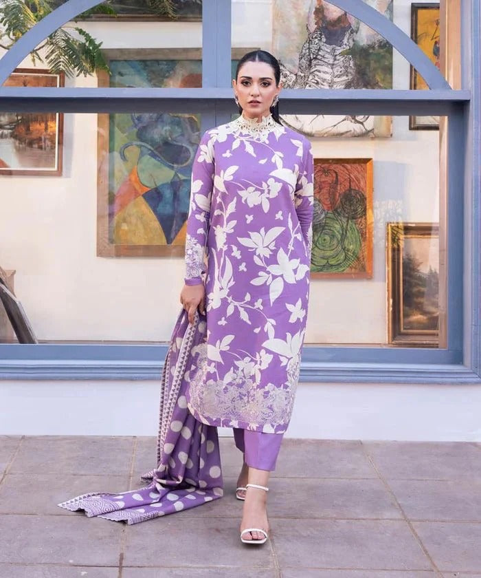 Sapphire Khaddar 3-Piece Unstiched