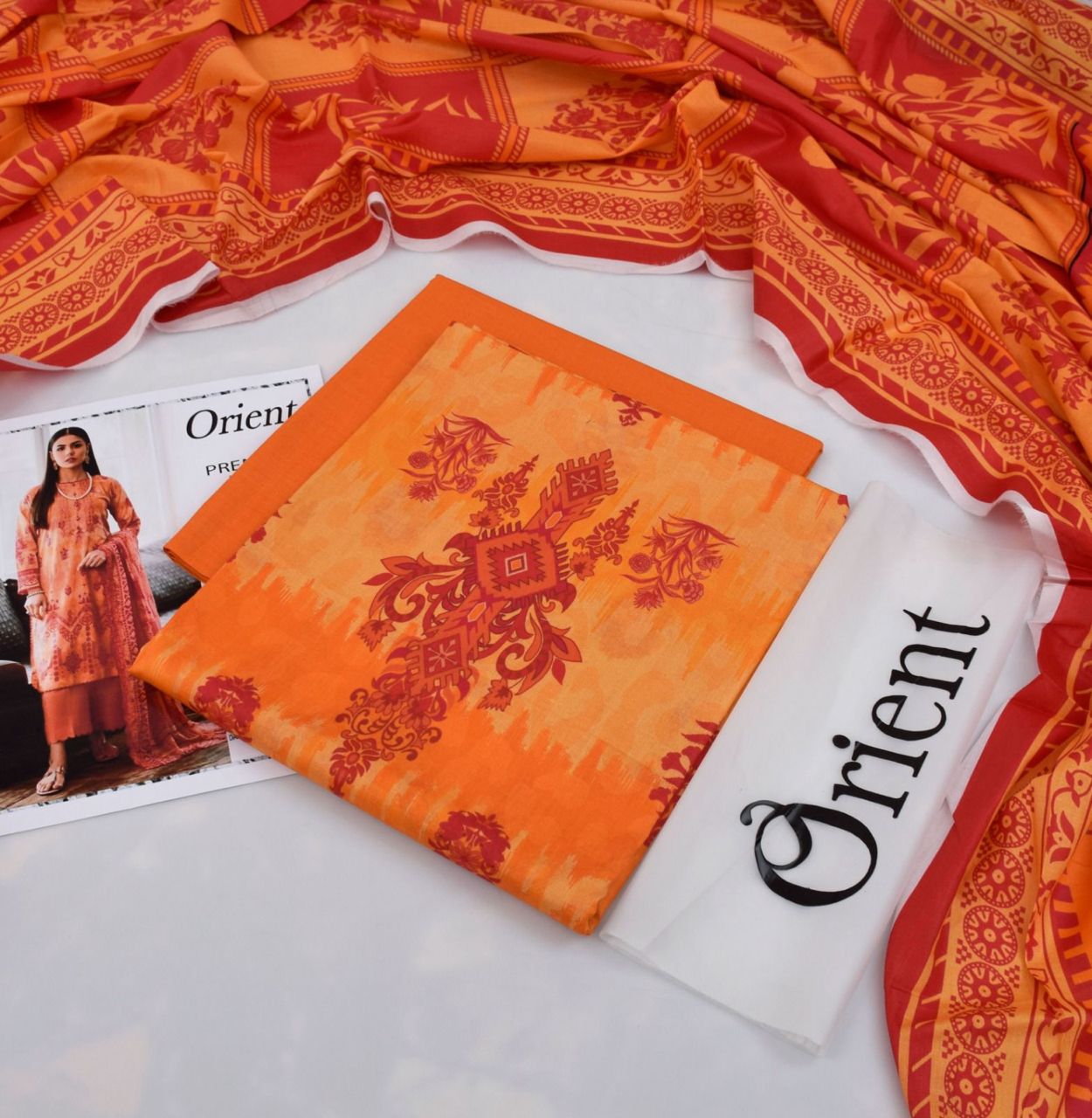 Orient Lawn 3-Piece Unstiched