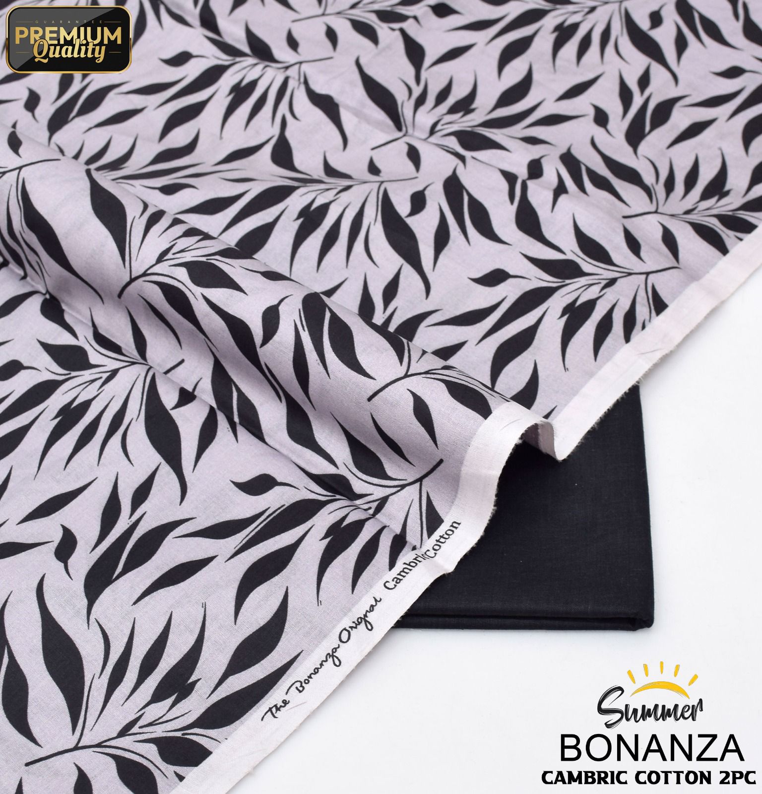 Bonanza Cambric 2-Piece Mid Season Un-Stiched