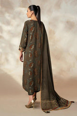 Baroque 3pcs Unstiched Digital Printed Lawn