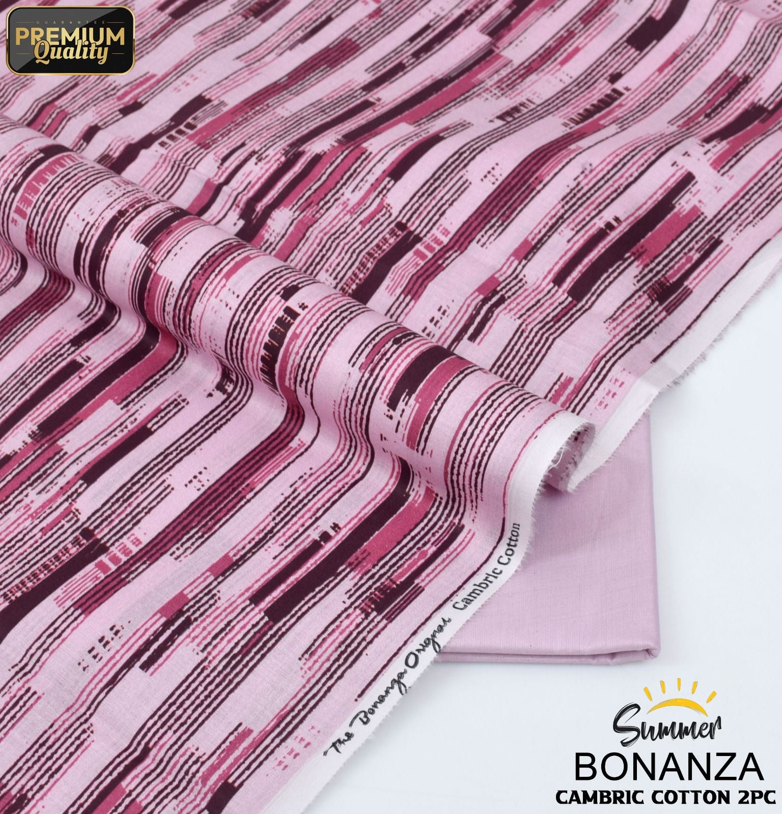 Bonanza Cambric 2-Piece Mid Season Un-Stiched