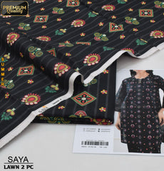 Saya Lawn 2-Piece Digital Print Unstiched