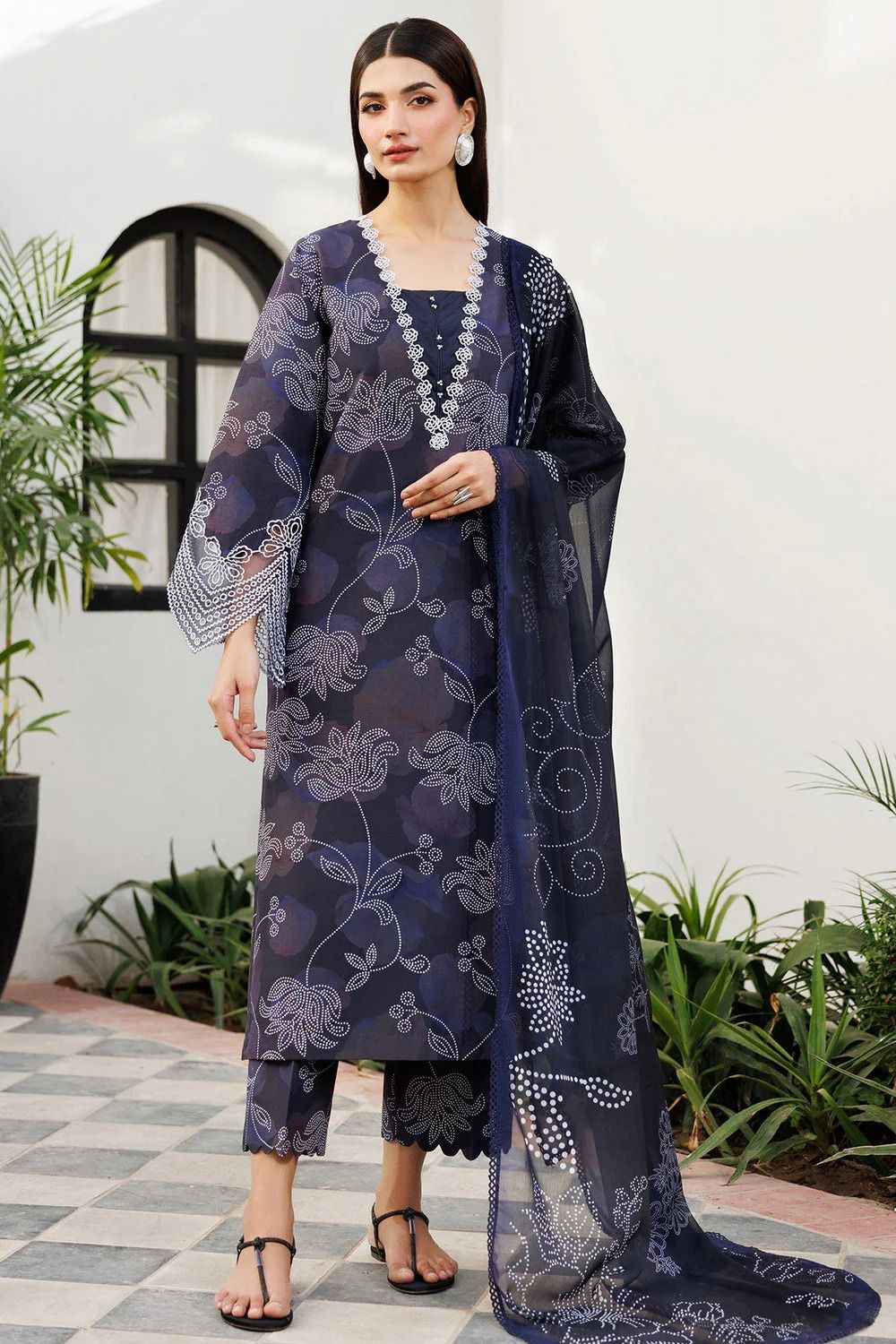 Baroque Khaddar 3-Piece Un-stiched