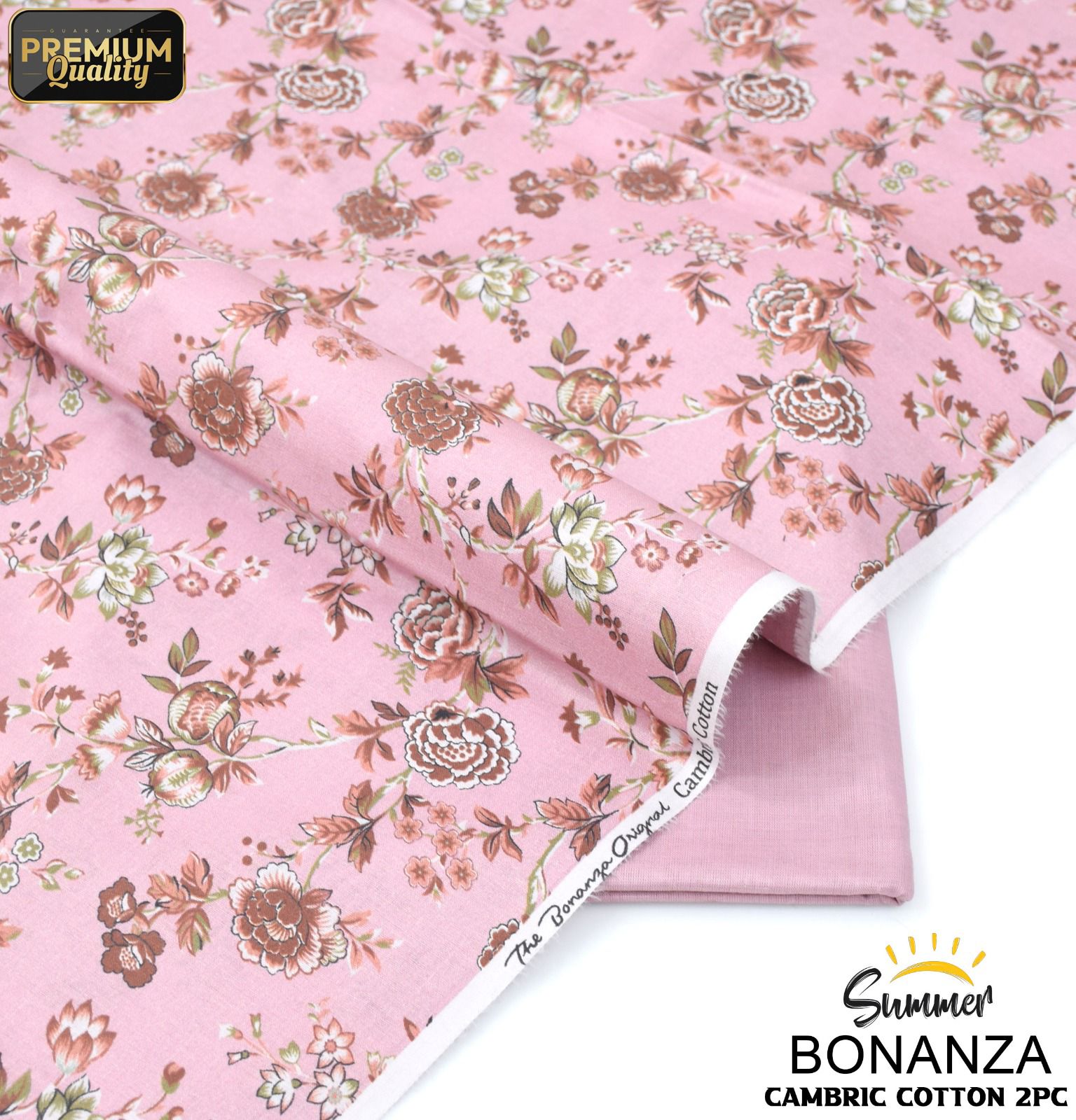 Bonanza Cambric 2-Piece Mid Season Un-Stiched