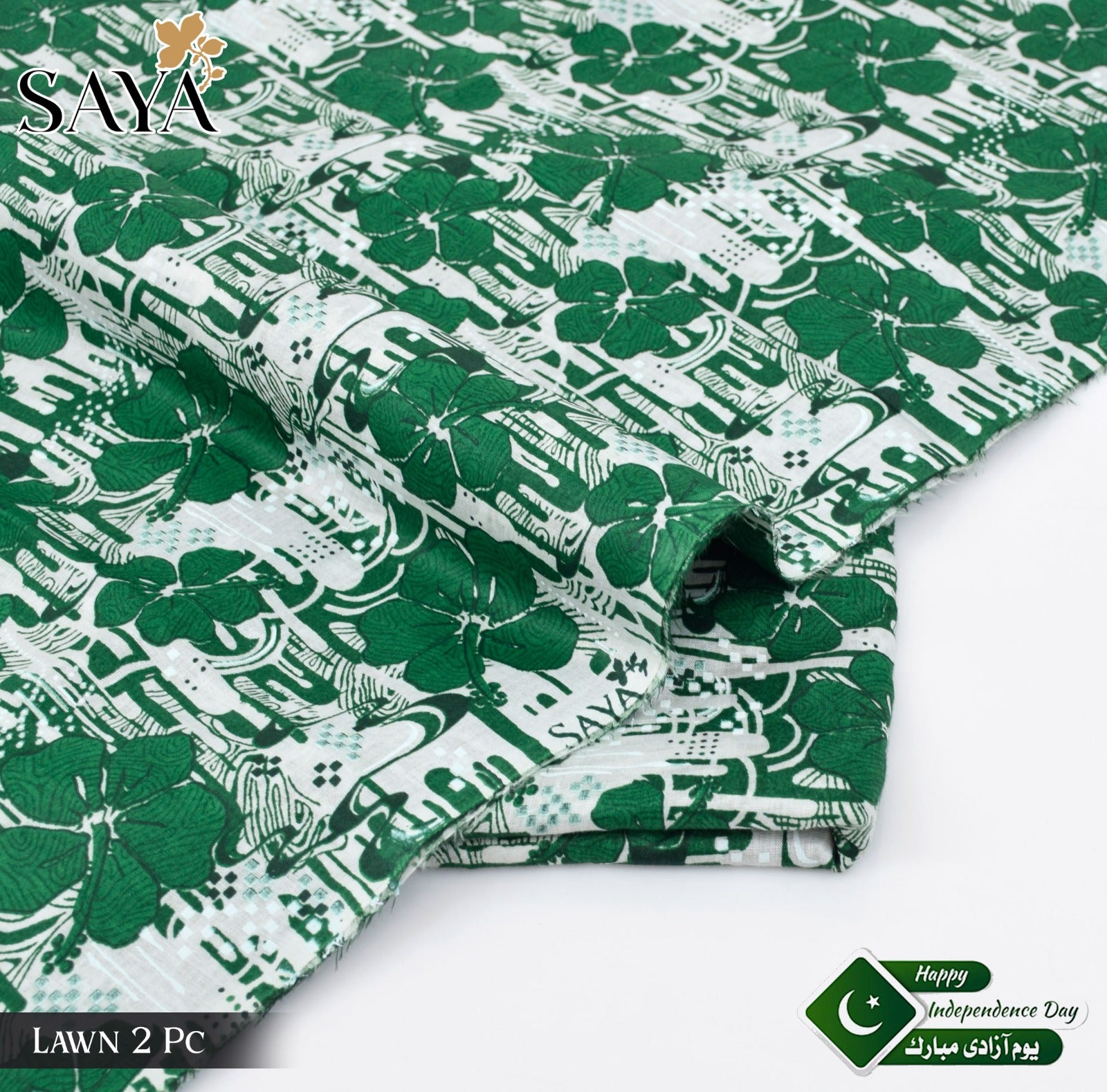 Saya Lawn Digital Printed 2-Piece (14 Auguest)