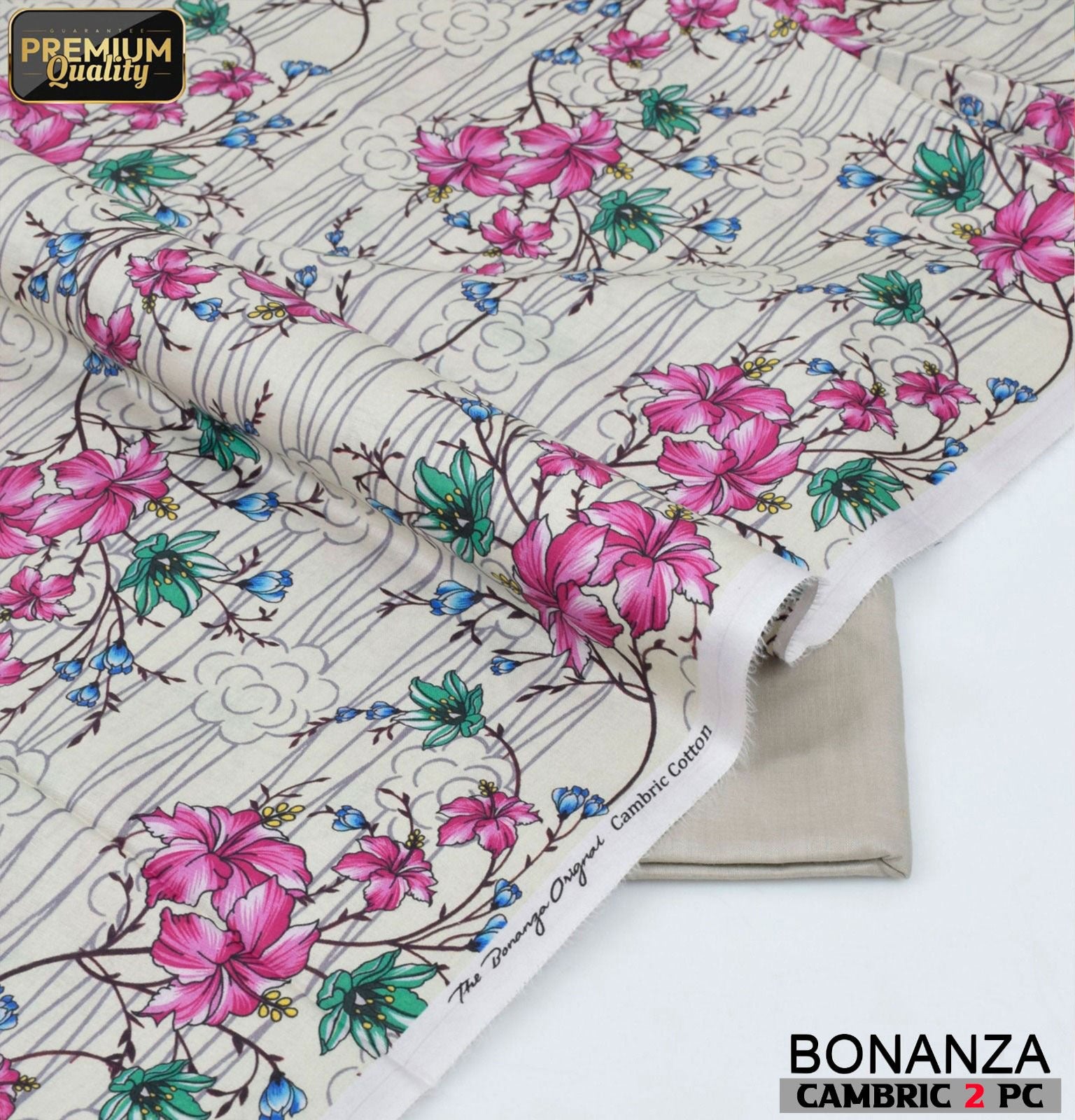 Bonanza Original Cambric 2-Piece Un-Stiched