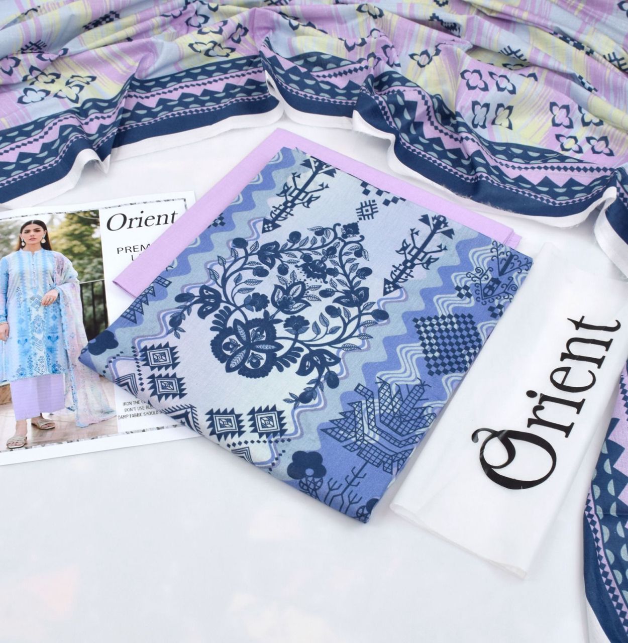 Orient Lawn 3-Piece Unstiched