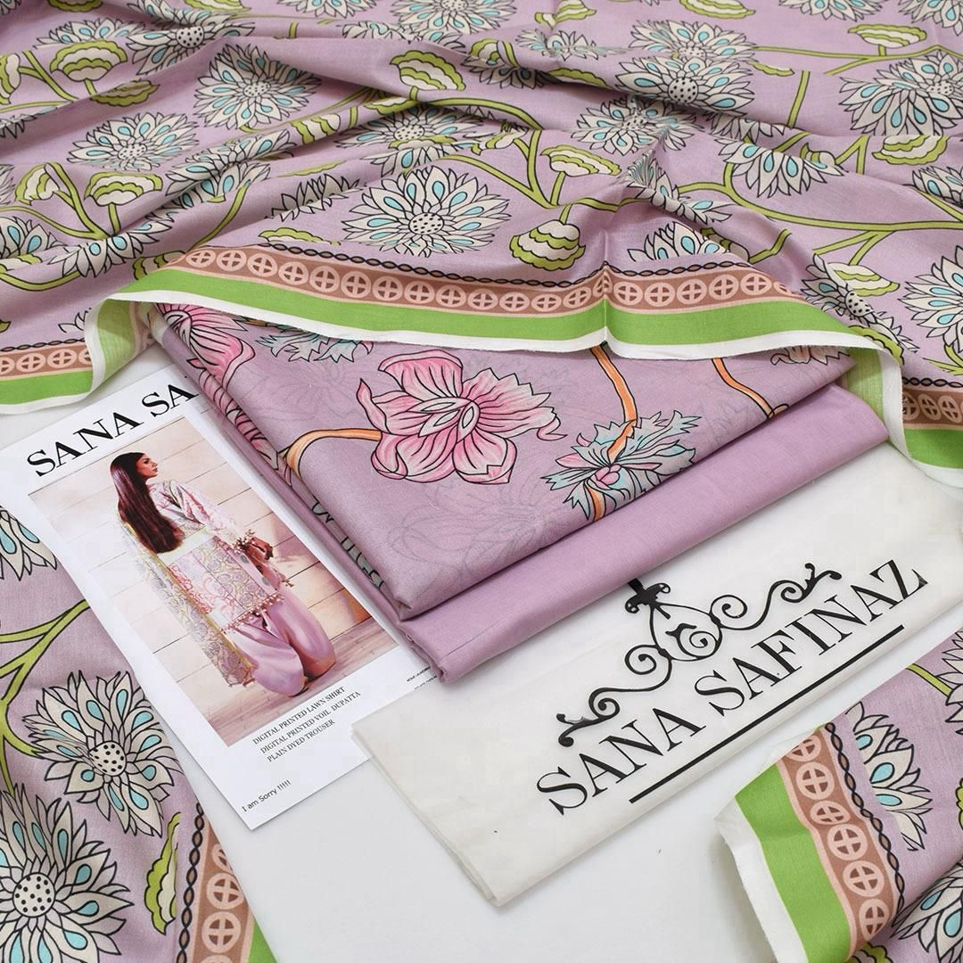 Sana Safinaz Lawn 3-Piece Unstiched