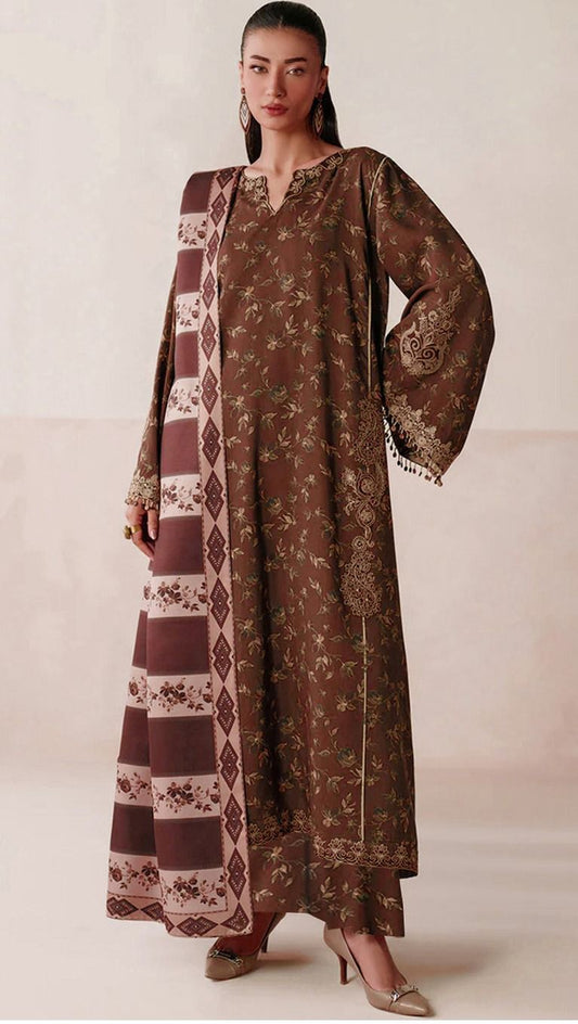 Baroque Khaddar 3-Piece Unstiched