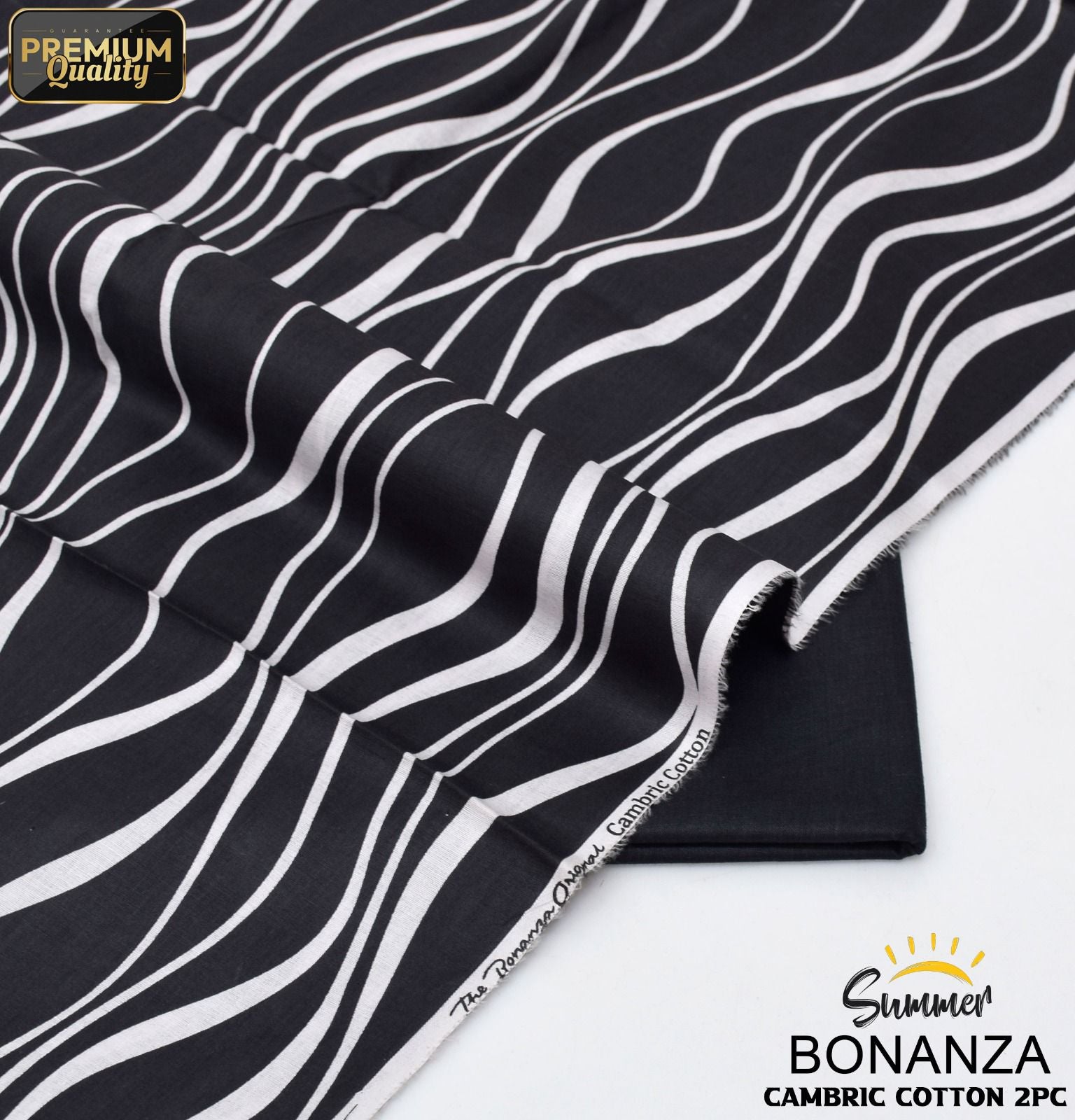 Bonanza Cambric 2-Piece Mid Season Un-Stiched