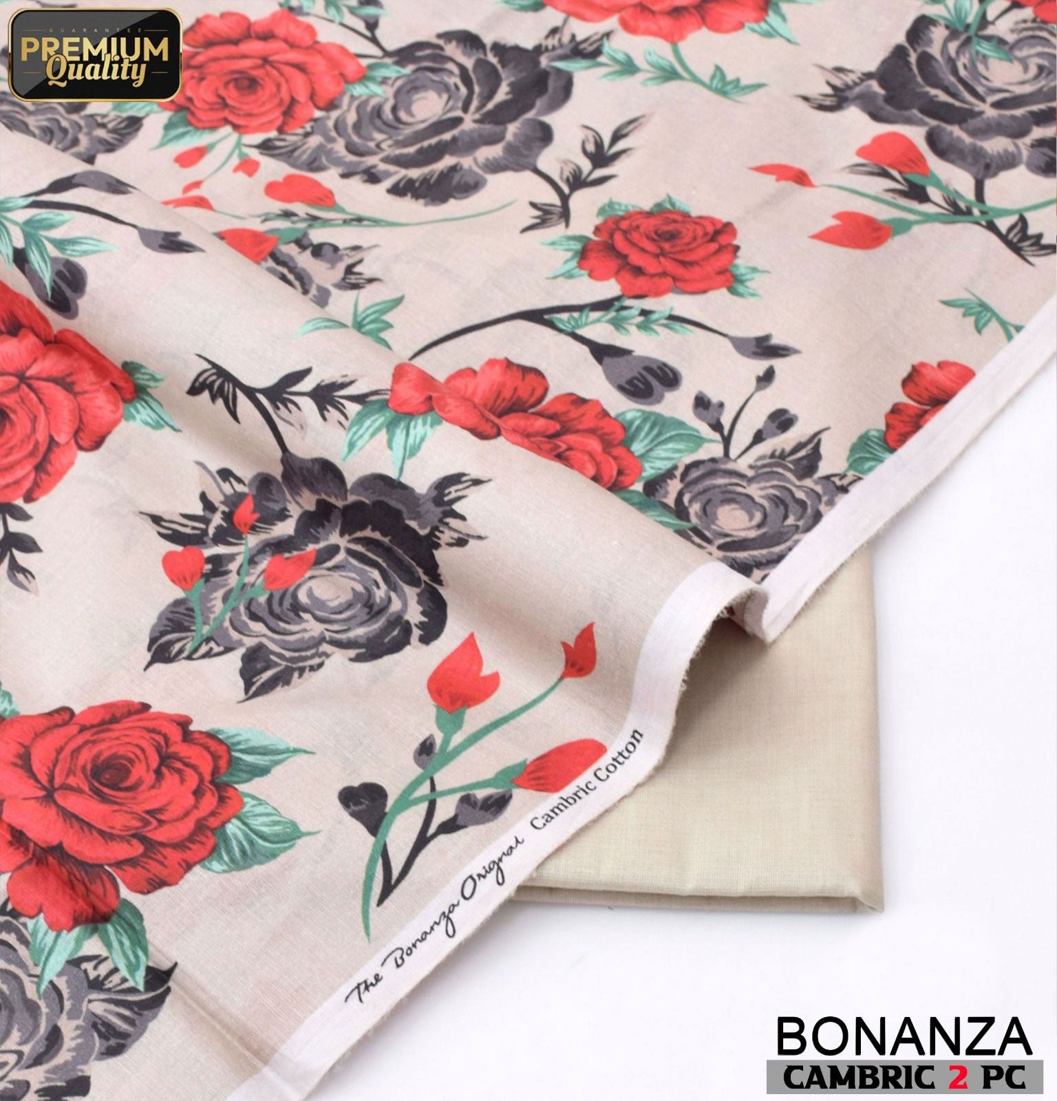 Bonanza Original Cambric 2-Piece Un-Stiched