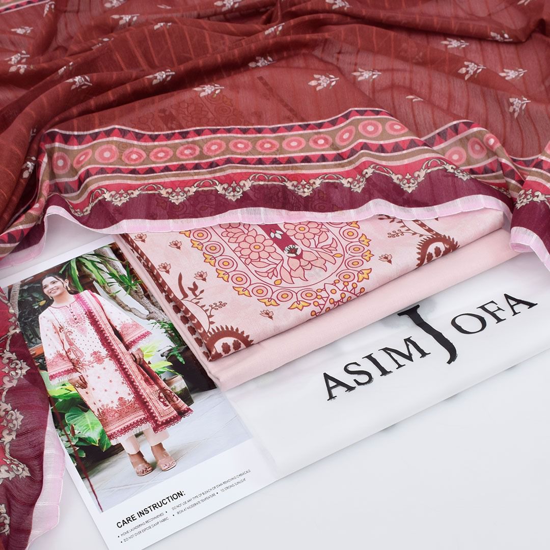 Asim Jofa Lawn 3-Piece Unstiched