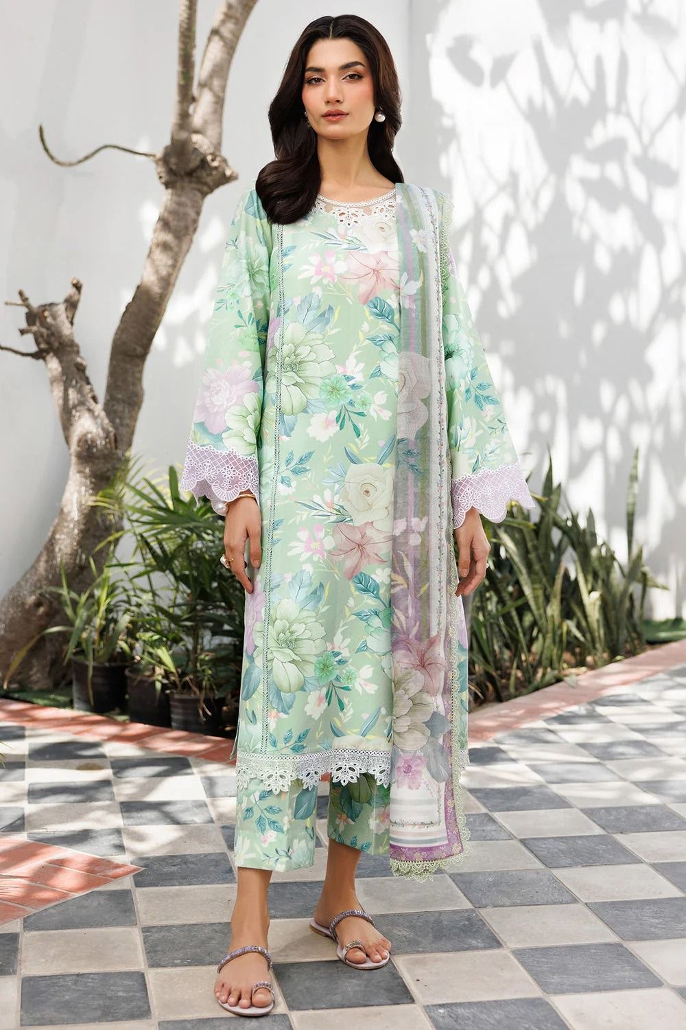 Baroque Khaddar 3-Piece Un-stiched