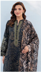 Baroque Lawn 3-Piece Unstiched With Embroidered Patches