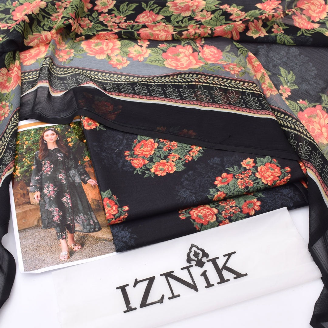 Iznik Lawn 3-Piece Unstiched