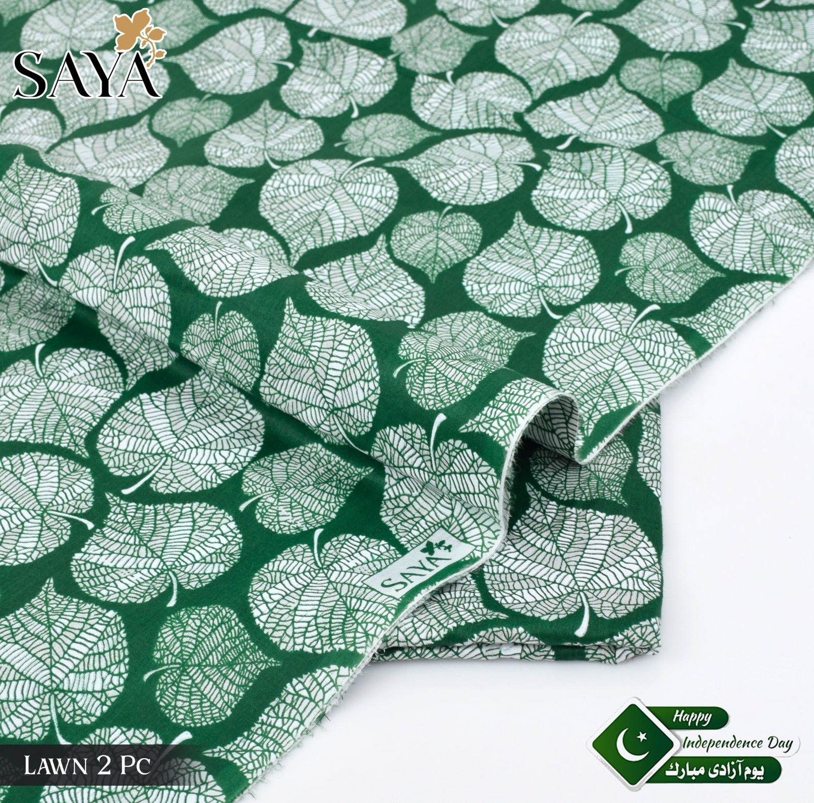 Saya Lawn Digital Printed 2-Piece (14 Auguest)
