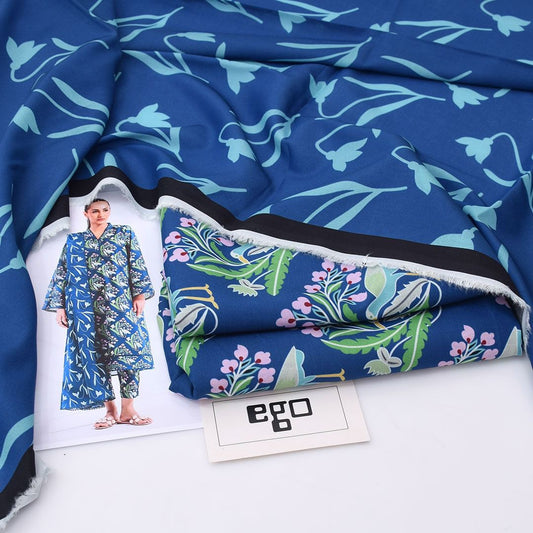 Ego Linen Viscose 3-Piece Un-stiched