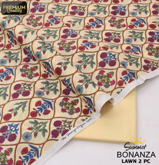 Bonanza Digital Lawn 2-Piece Un-Stiched