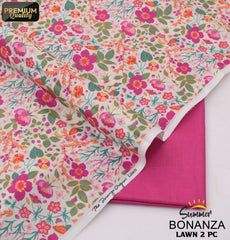 Bonanza Digital Lawn 2-Piece Un-Stiched
