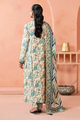 Adan's Libas Digital Lawn 3-Piece Un-Stiched