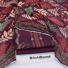 Gul Ahmed Digital Lawn 3-Piece Un-Stiched