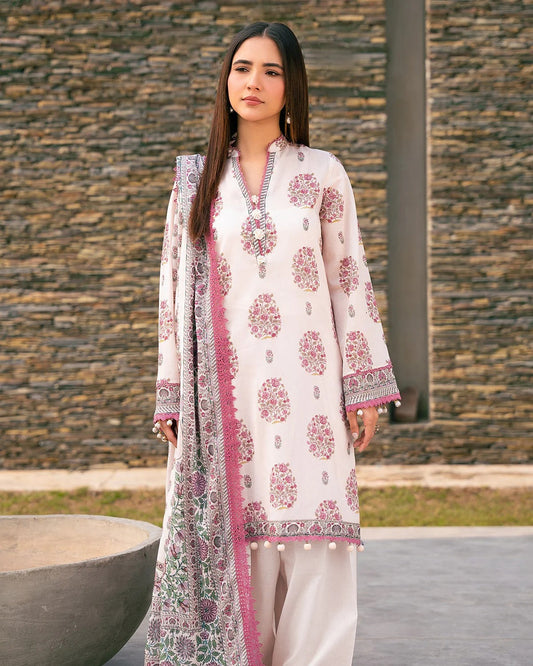 Mausummery Digital Lawn 3-Piece Un-Stiched