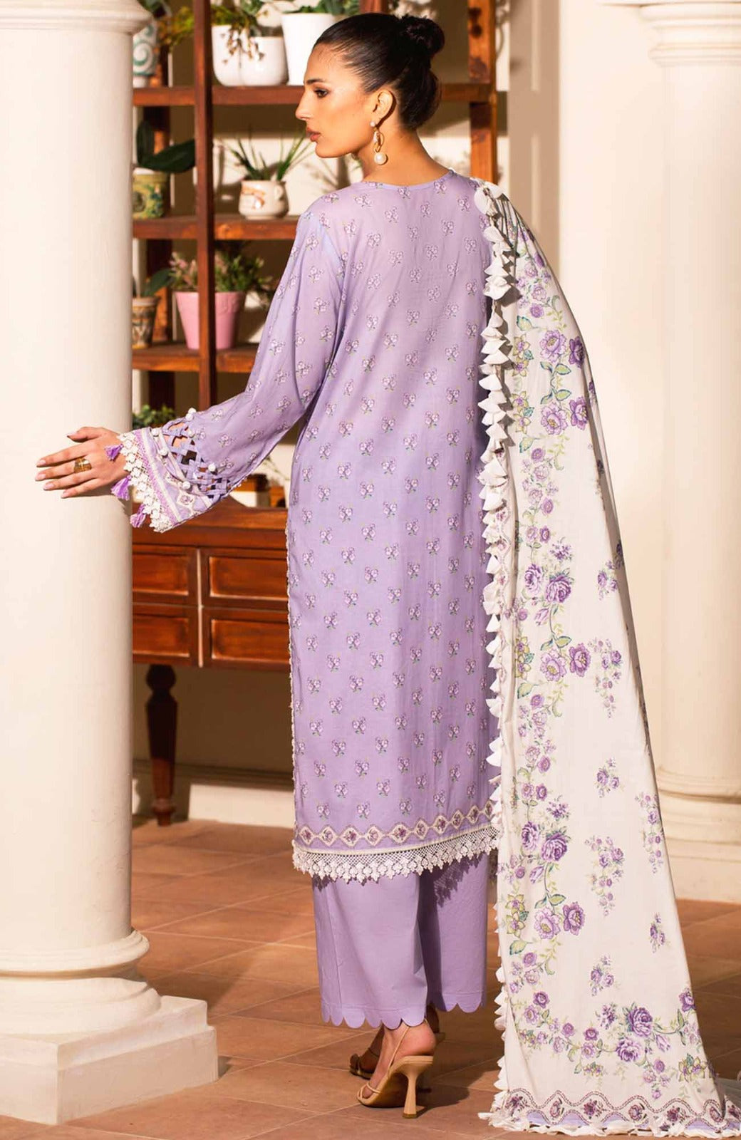 Mausummery Digital Lawn 3-Piece Un-Stiched