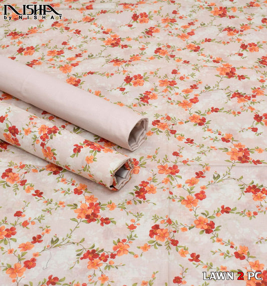 Nishat Digital Lawn 2-Piece Un-Stiched