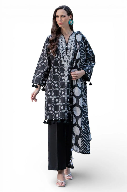 Gul Ahmed Digital Lawn 3-Piece Un-Stiched