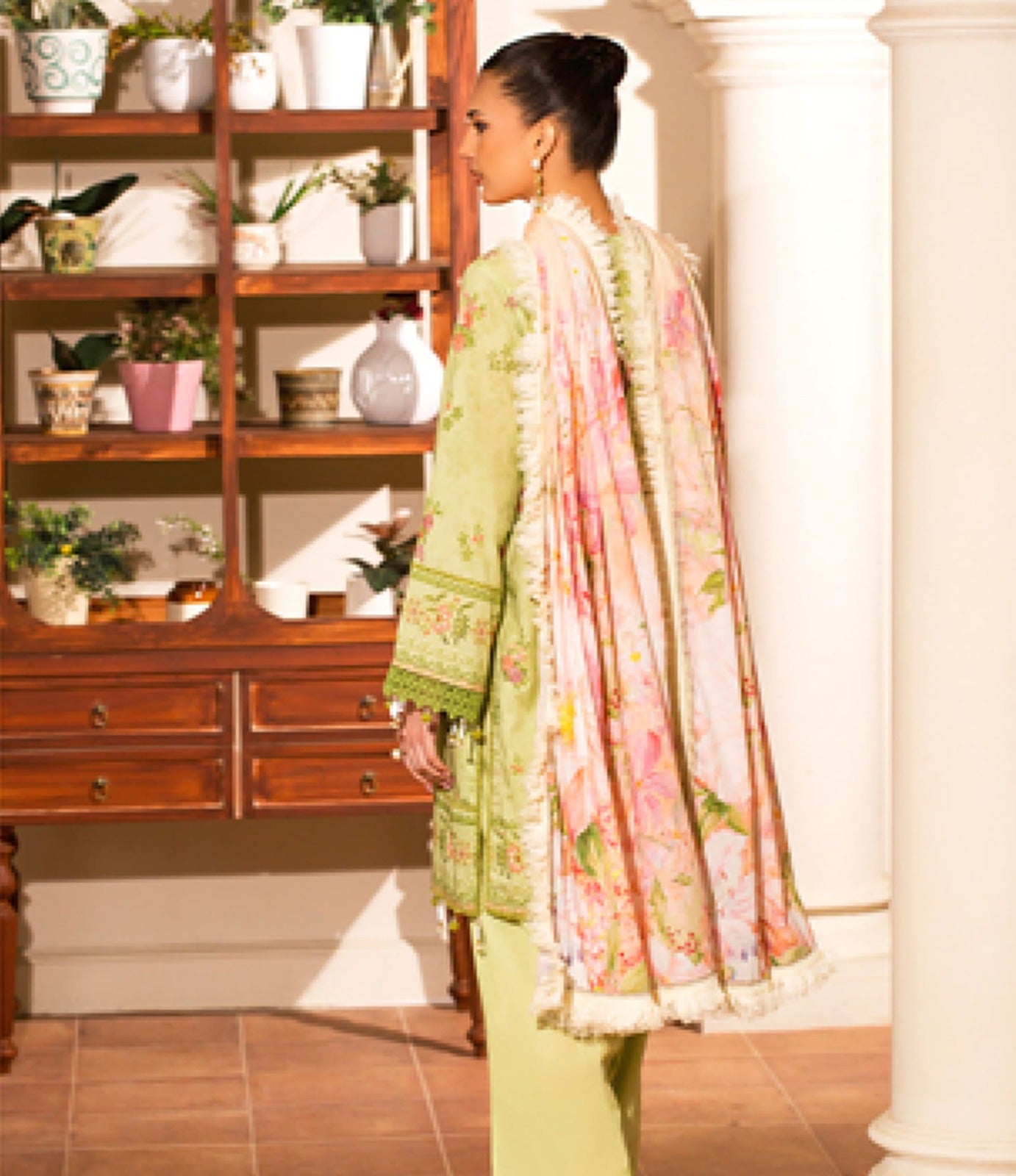 Mausummery Digital Lawn 3-Piece Un-Stiched