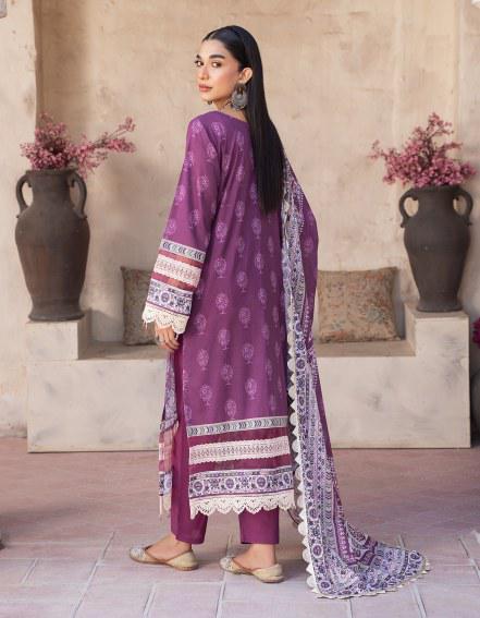 Mausummery Digital Lawn 3-Piece Un-Stiched