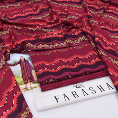 Farasha Digital Lawn 3-Piece Un-Stiched