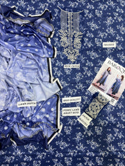 Baroque Digital lawn 3-Piece Un-Stiched