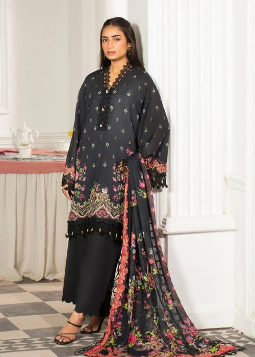 Mausummery Digital Lawn 3-Piece Un-Stiched