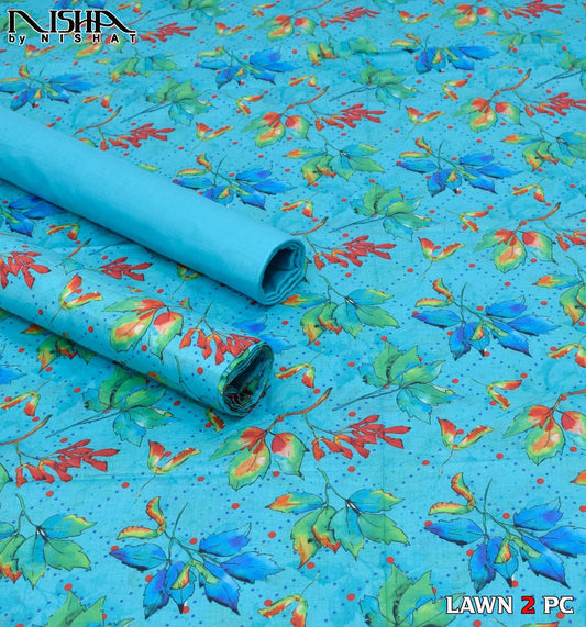 Nishat Digital Lawn 2-Piece Un-Stiched