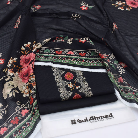 Gul Ahmed Digital Lawn 3-Piece Un-Stiched