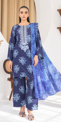 Shanaya Digital Lawn 3-Piece Un-Stiched