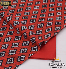 Bonanza Digital Lawn 2-Piece Un-Stiched