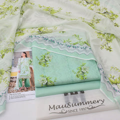 Mausummery Digital Lawn 3-Piece Un-Stiched
