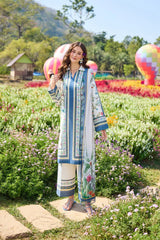 Farasha Digital Lawn 3-Piece Un-Stiched
