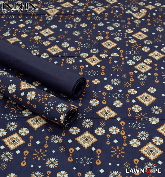 Nishat Digital Lawn 2-Piece Un-Stiched