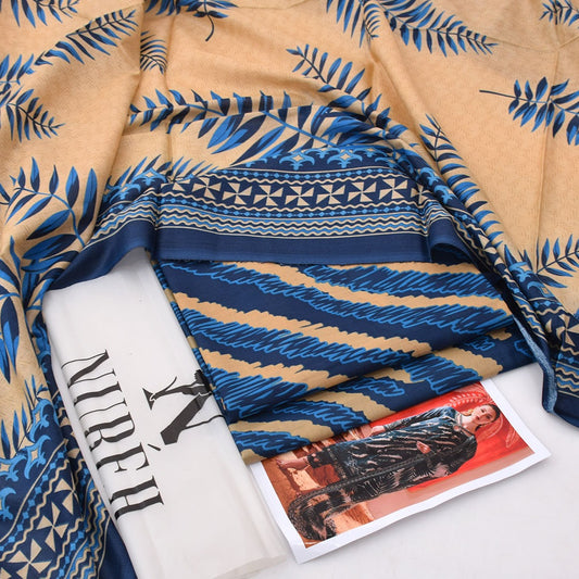 Nureh lawn 3-Piece Un-Stiched
