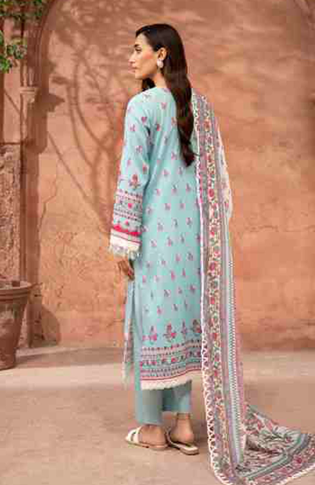Mausummery Digital Lawn 3-Piece Un-Stiched